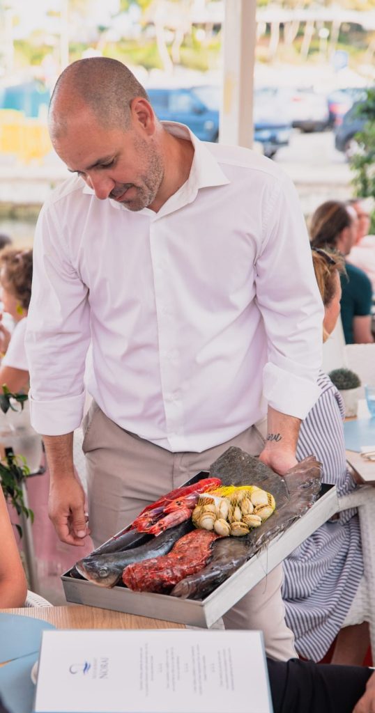 Norai Portopetro Pescado fresco del día en Restaurante Norai Portopetro