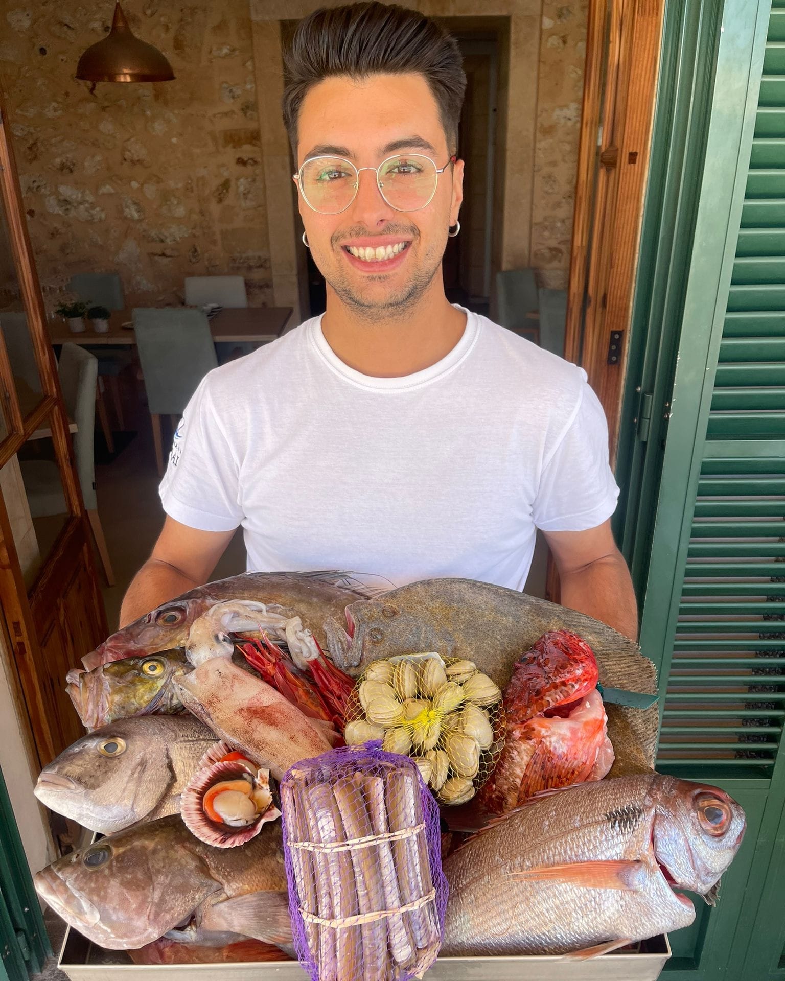 Pescado fresco del día en Restaurante Norai Portopetro