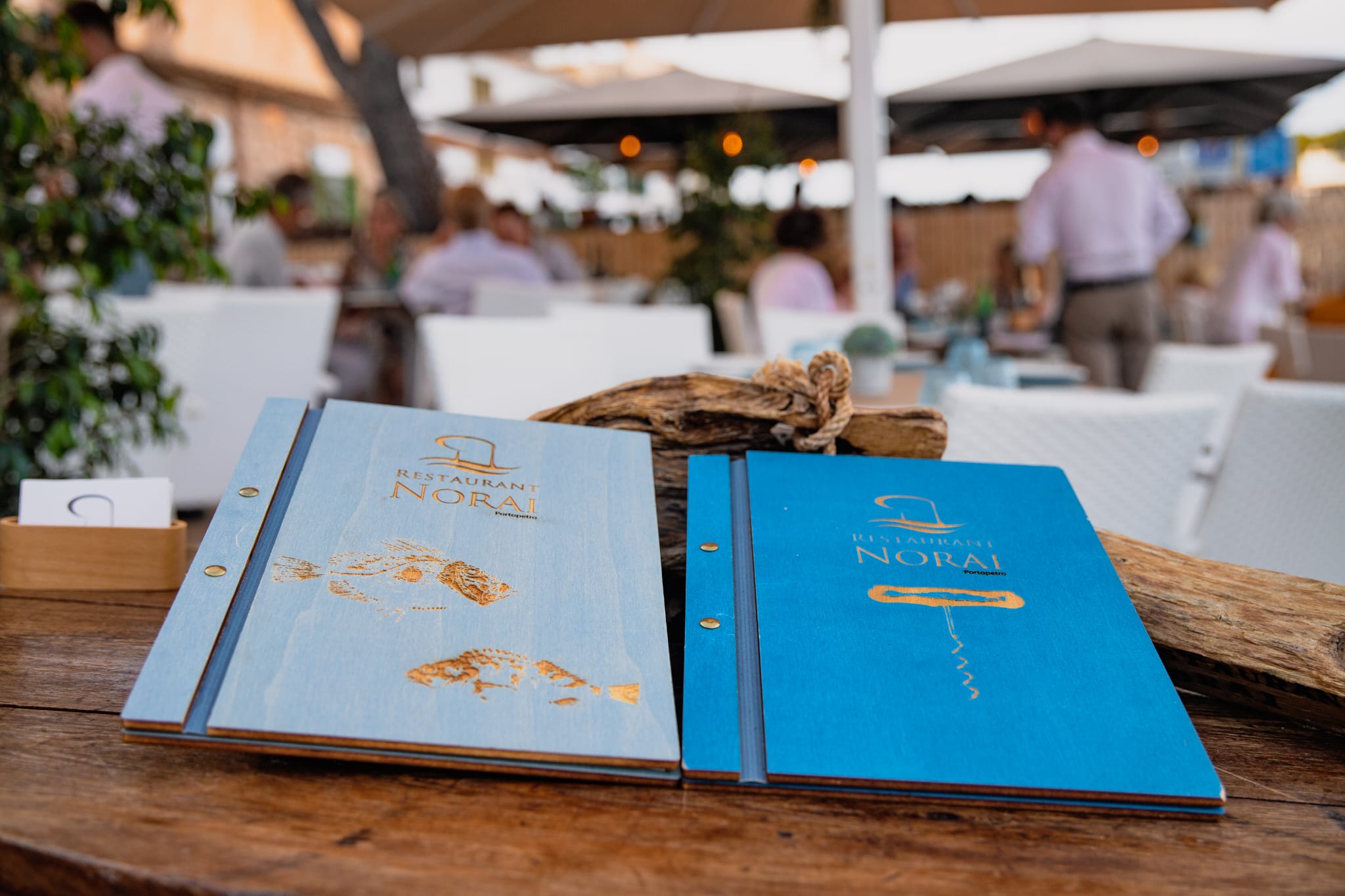 Vistas al mar desde Restaurante Norai en Portopetro