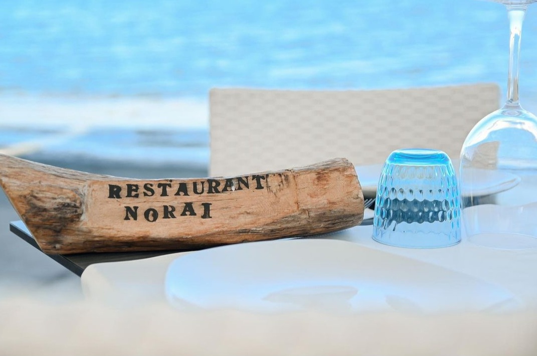 Vistas al mar desde Restaurante Norai en Portopetro